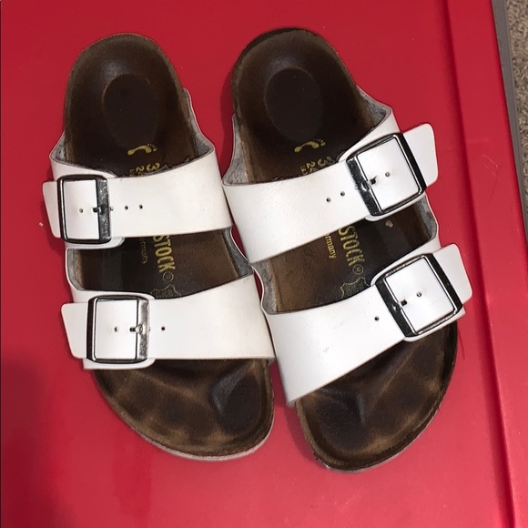 Birkenstock Shoes - Birkenstock’s. Arizon 2 strap white.